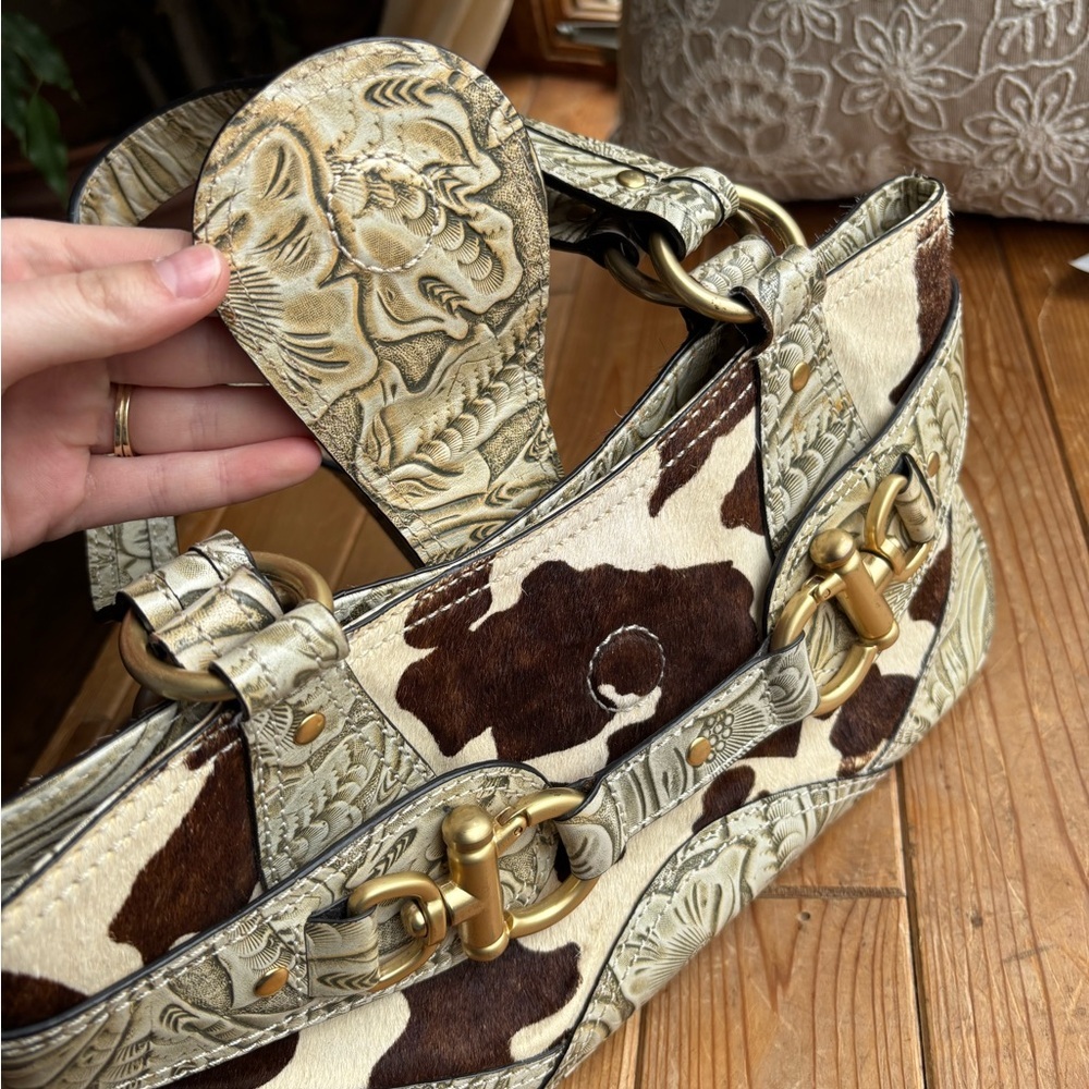 Vintage Animal Print Shoulderbag - Picture 4 of 12